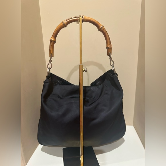 Gucci Nylon 2-Way Bamboo Bag - Picture 3 of 12